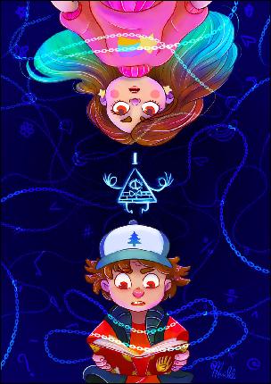 Gravity-Falls-by-Mariana-Nicoleli (1024x1449, 236 kБ...)